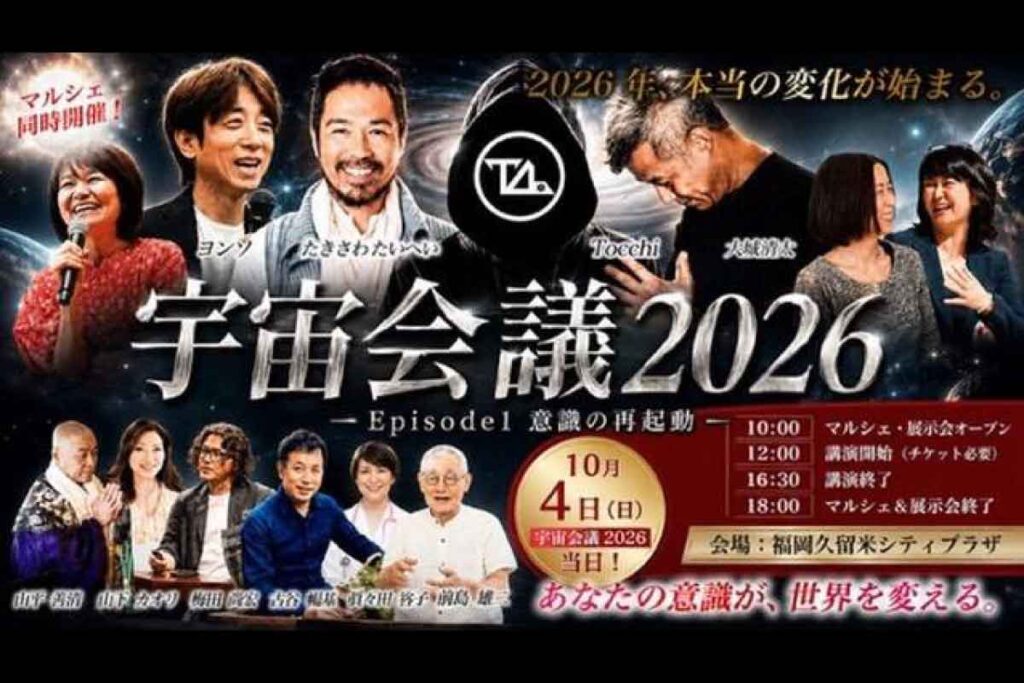 宇宙会議2026に参加します！